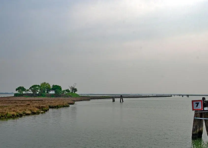 Von-Portegrandi-in-die-Lagune Dalben auf dem Weg von Portegrandi in die Lagune Venedig